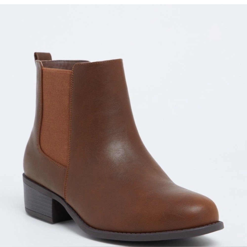 Torrid Brown Fabric Lined Footwear